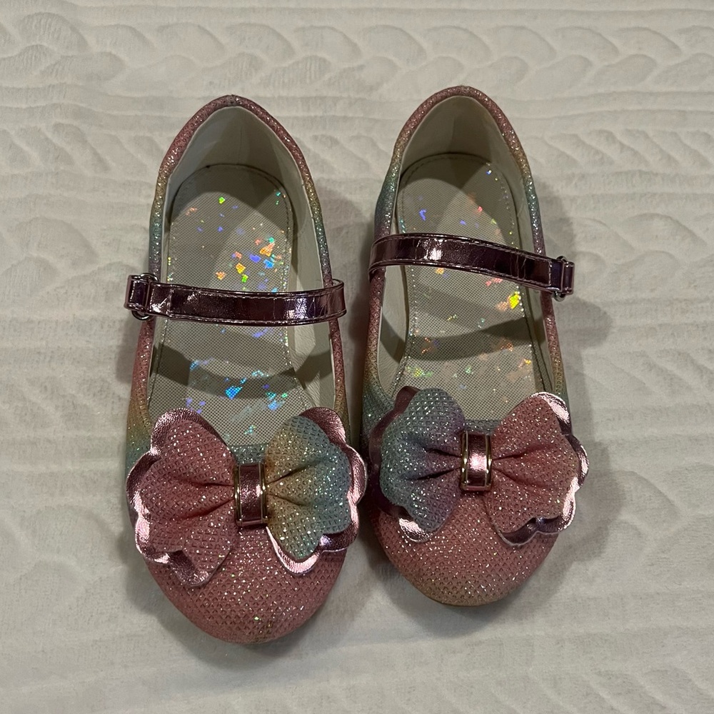 💗 SHEIN‎ - Little Girls Sparkly Flats
